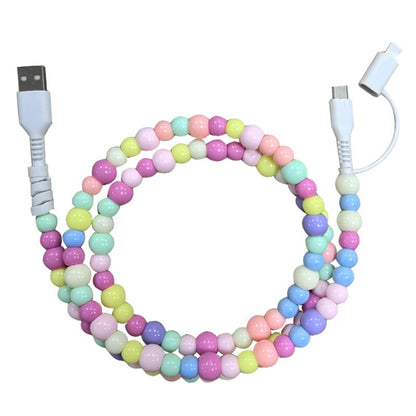 Rynx | Creative Beads 2-in-1 Data Cable