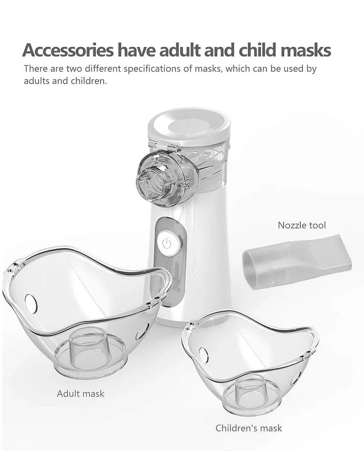 RYNX | Ultrasonic Nebulizer - Compact & Effective Breath Light