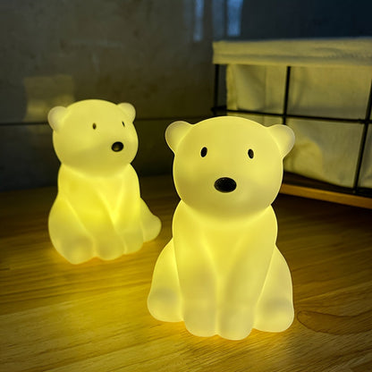 Rynx | PolarGlow - Cartoon Polar Bear Night Light with LED Uplight
