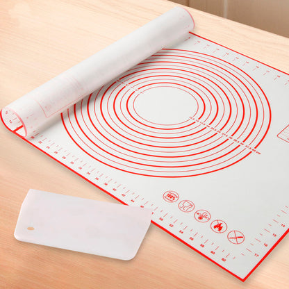 Rynx | Silicone Baking Mat with Dough Scraper Set