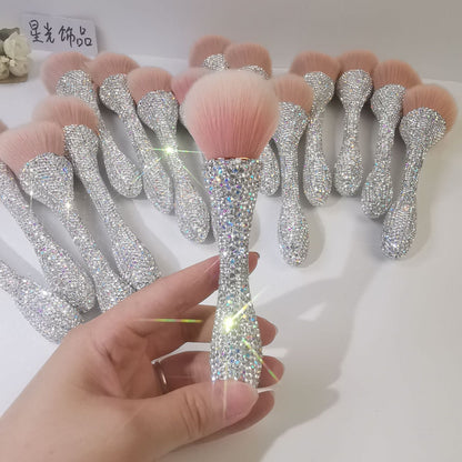 Rynx | Diamond-Studded Mini Small Waist Makeup Brush Simple Beauty Tool
