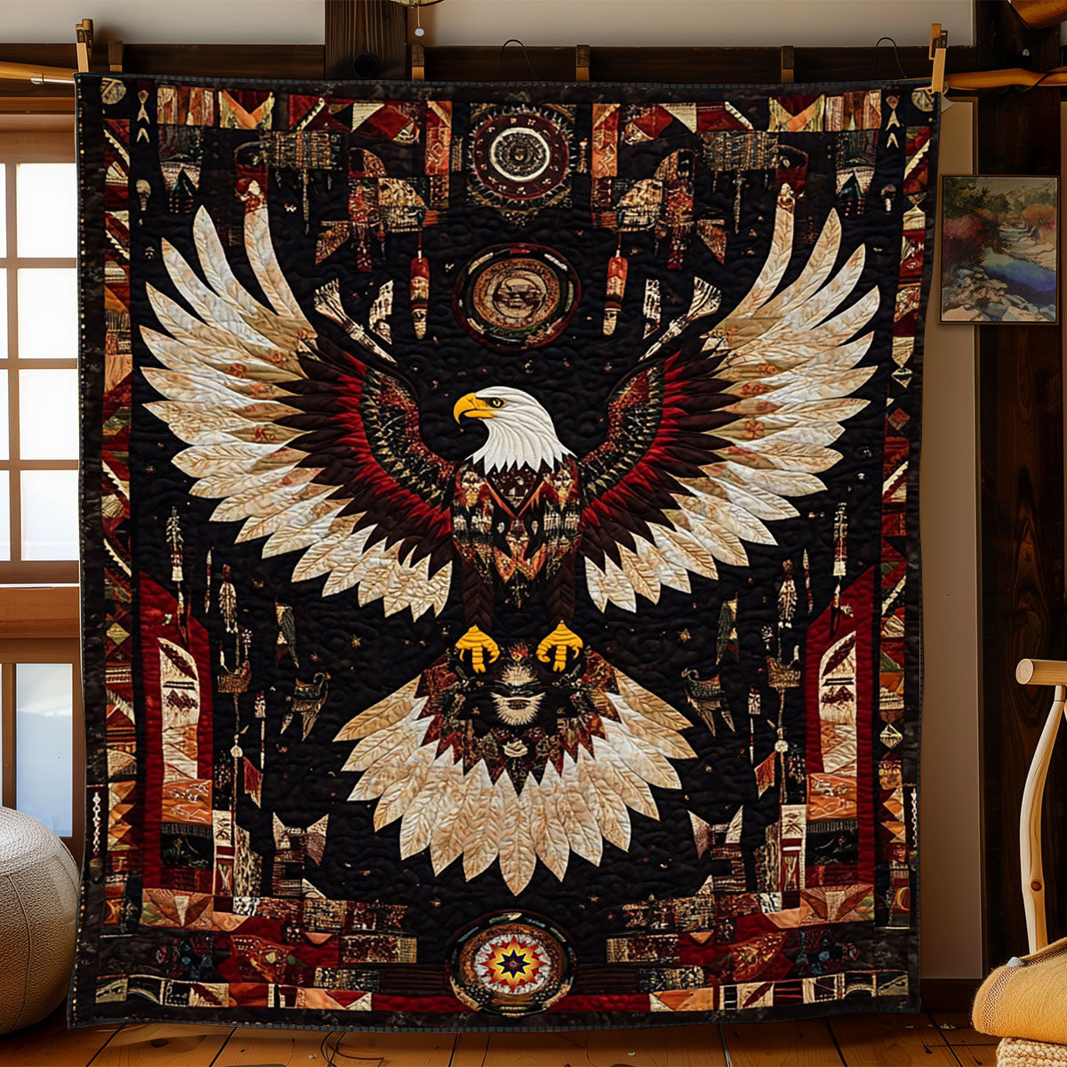 Rynx | Eagle Native American Quilt