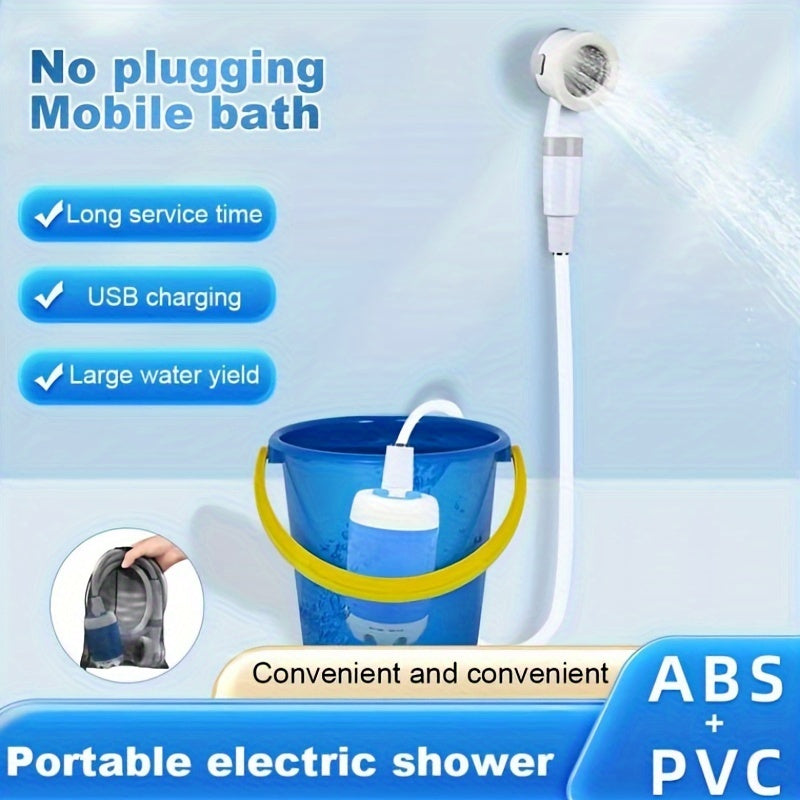 Rynx | Portable USB Watering Device - Adjustable Pressure for Outdoor Bathing, Car Cleaning and Plant Watering