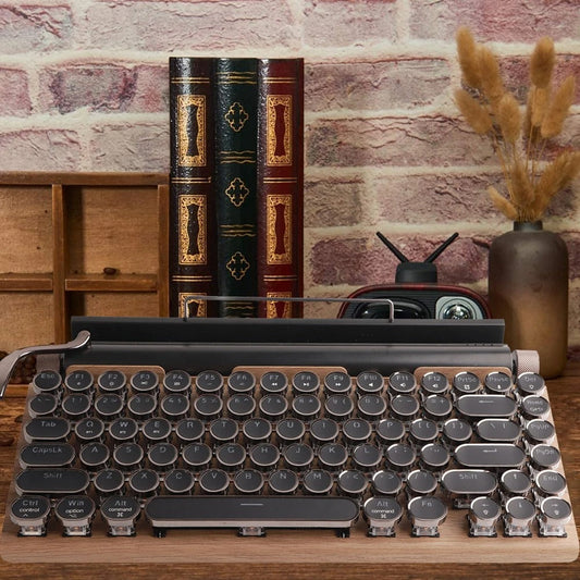 RYNX | Vintage-Inspired Typewriter Keyboard With Modern Bluetooth Connectivity