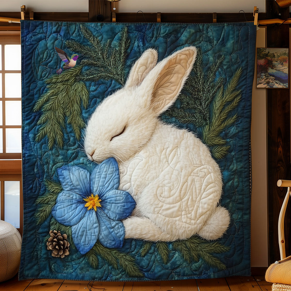 Rynx | Sleeping Rabbit Quilt