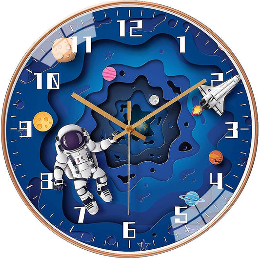 Rynx | Space Travel Children's Wall Clock