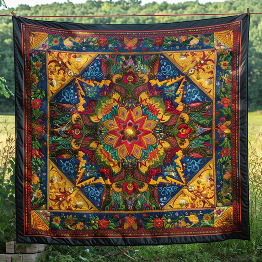 Rynx | Floral Flames by Bloom Quilt