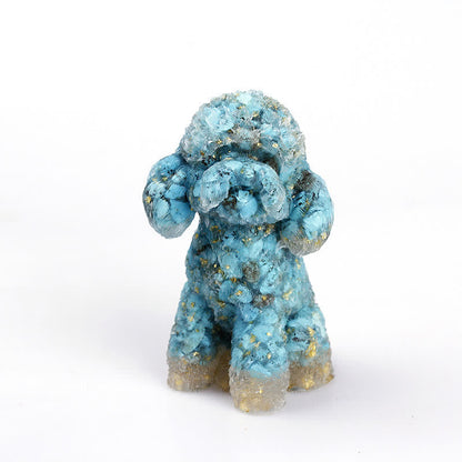 Rynx | Frendorf Natural Crystal Poodle Gemstone Decoration