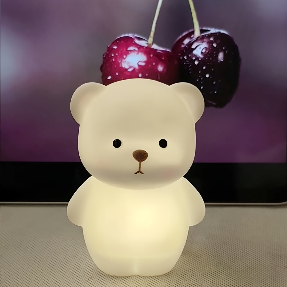 Rynx | RusticBear - Freestanding Bear Night Lamp with LED Spotlight