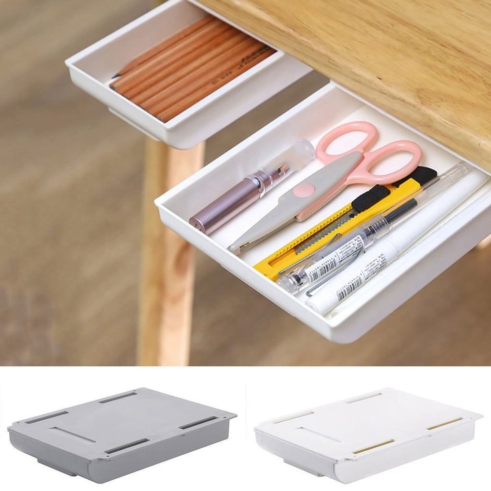 Rynx | Invisible drawer under the desk – Slim, hidden storage for workspace organization