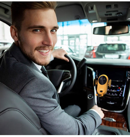 Rynx | Smart Wireless Auto-Sensing Car Phone Mount Charger