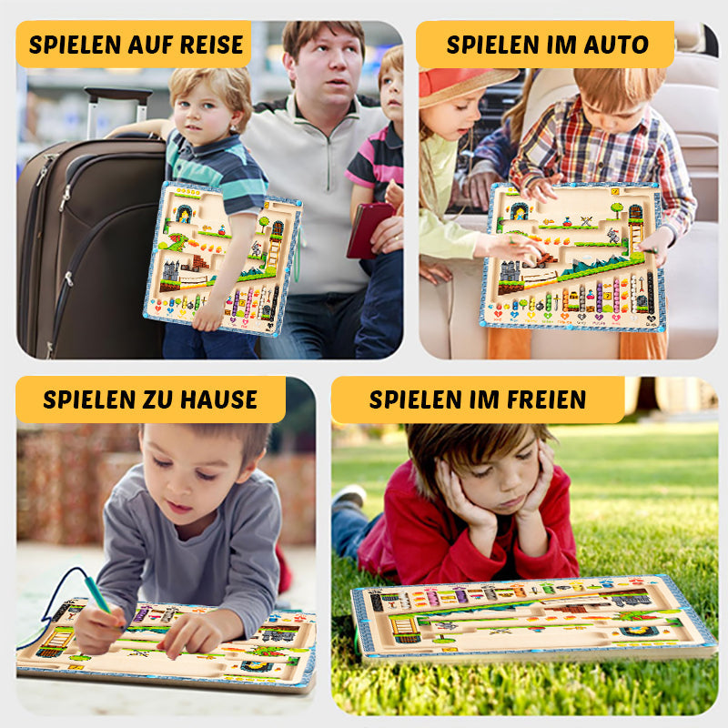Rynx | Wooden educational maze toy for children
