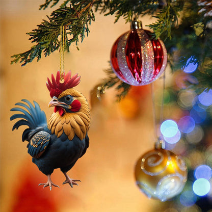 Rynx | Cartoon Rooster Decorative Ornaments