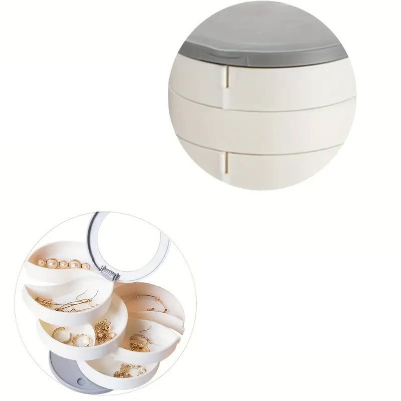 Rynx | Multilayer rotating jewelry box