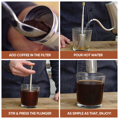 RYNX | Portable Coffee and Tea Press Maker