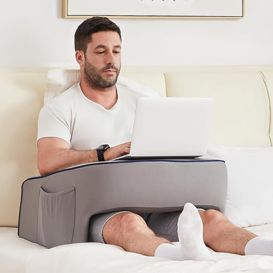 Rynx | Reading pillow laptop desk for the bed