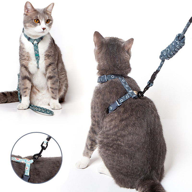Rynx | Soft Adjustable Cat Harness and Leash Set