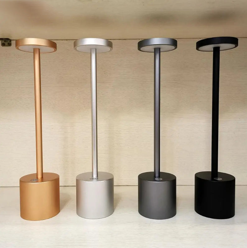 Rynx | LumaLite Rechargeable LED Table Lamp | Wireless | Dimmable | Modern Design for Restaurants and Home