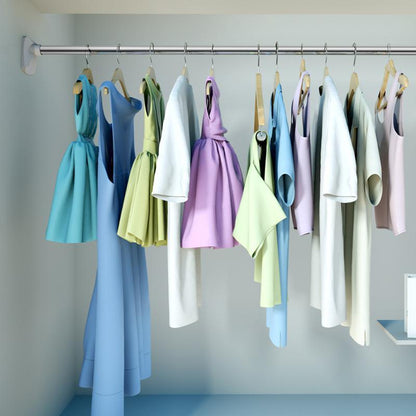 Rynx | No Drill Clothes Hanger Telescopic Rod