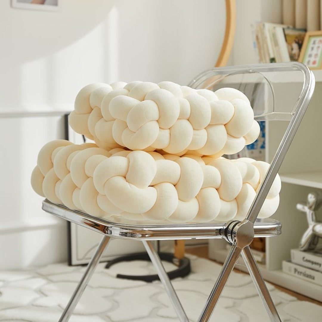 Rynx | Nordic Knot Plush Cushion