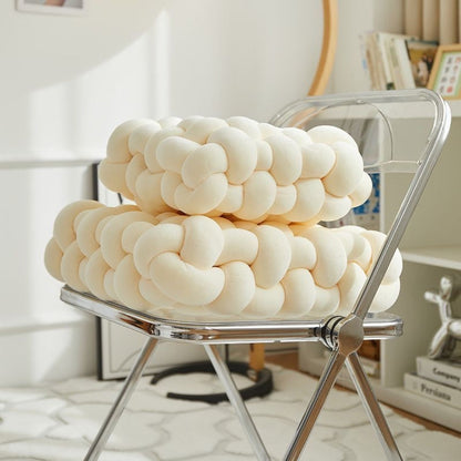 Rynx | Nordic Knot Plush Cushion