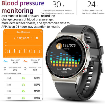 RYNX | Cfda Ekg Blood Oxygen Heart Rate Health Monitoring Smart Watch