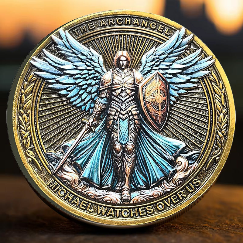 RYNX | The Archangel Michael Watches Over Us Challenge Coin
