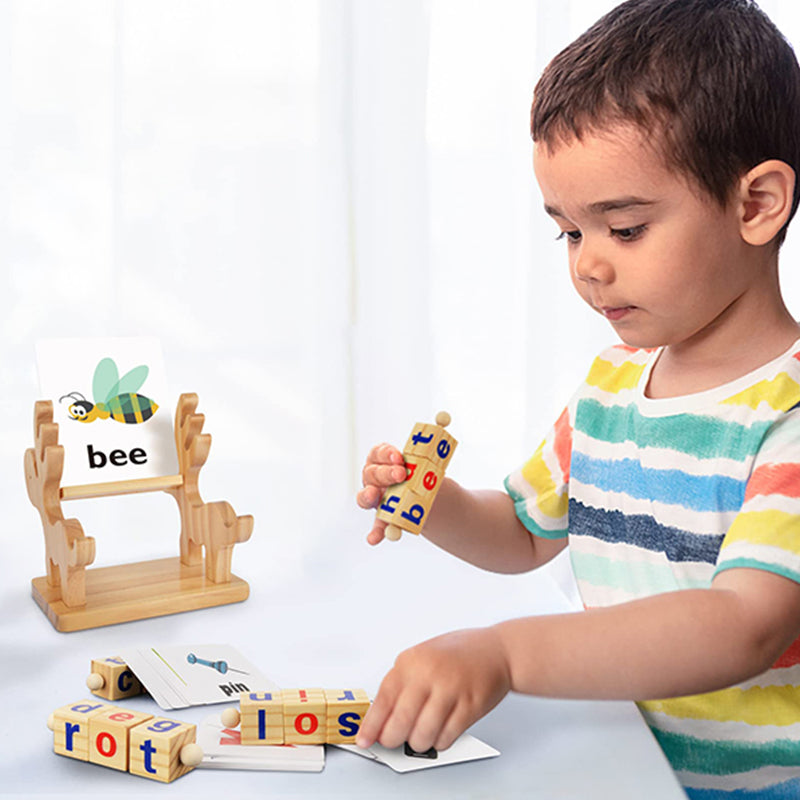 Rynx | Wooden Reading Blocks