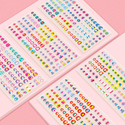 Rynx | Nail Sticker Set for Kids (520 Pieces)