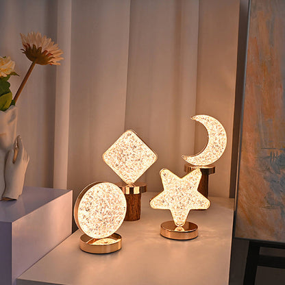 Rynx | Star Moon Metal Table Lamp