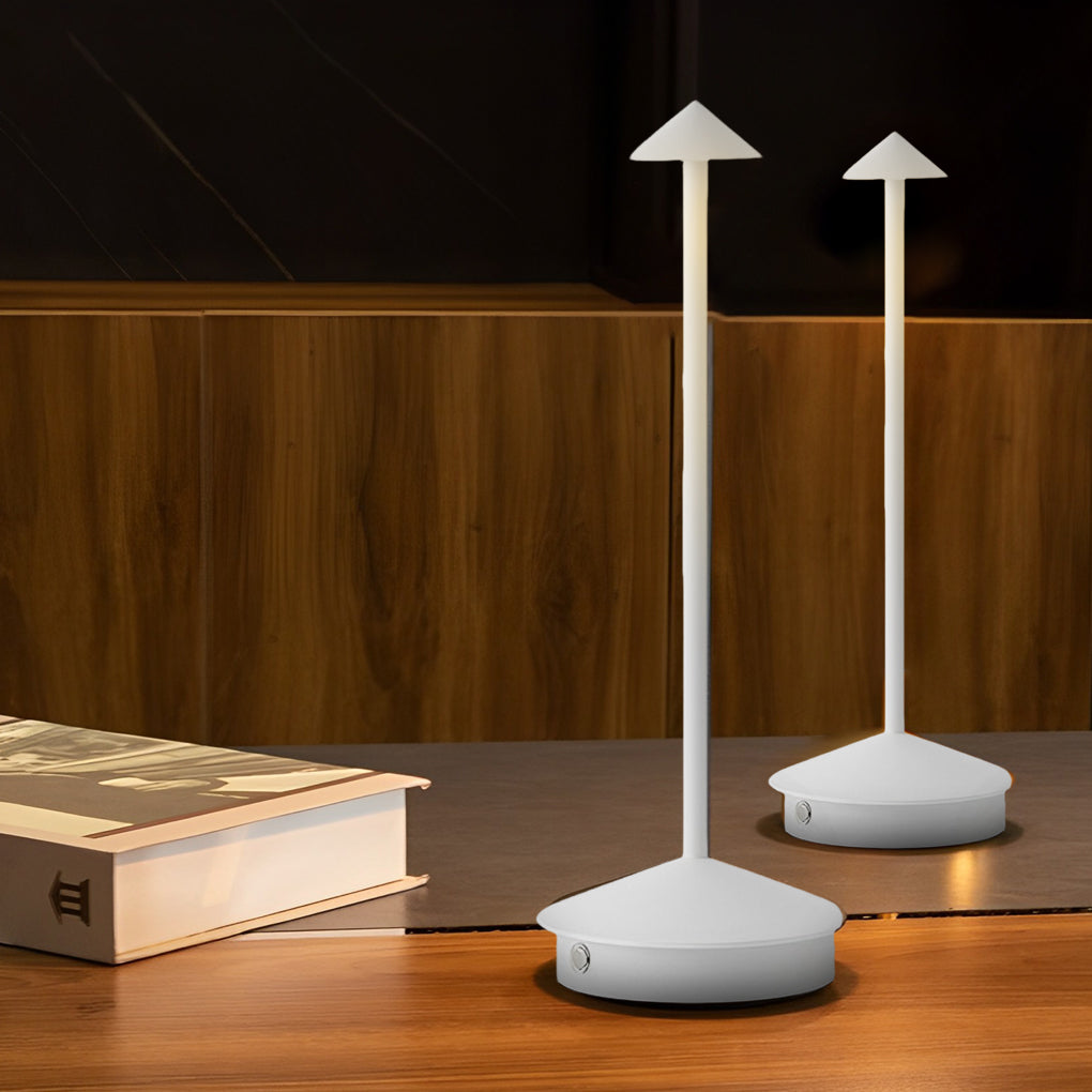 Rynx | LuminZen - Modern spherical desk lamp with RGB color changing and wireless charging