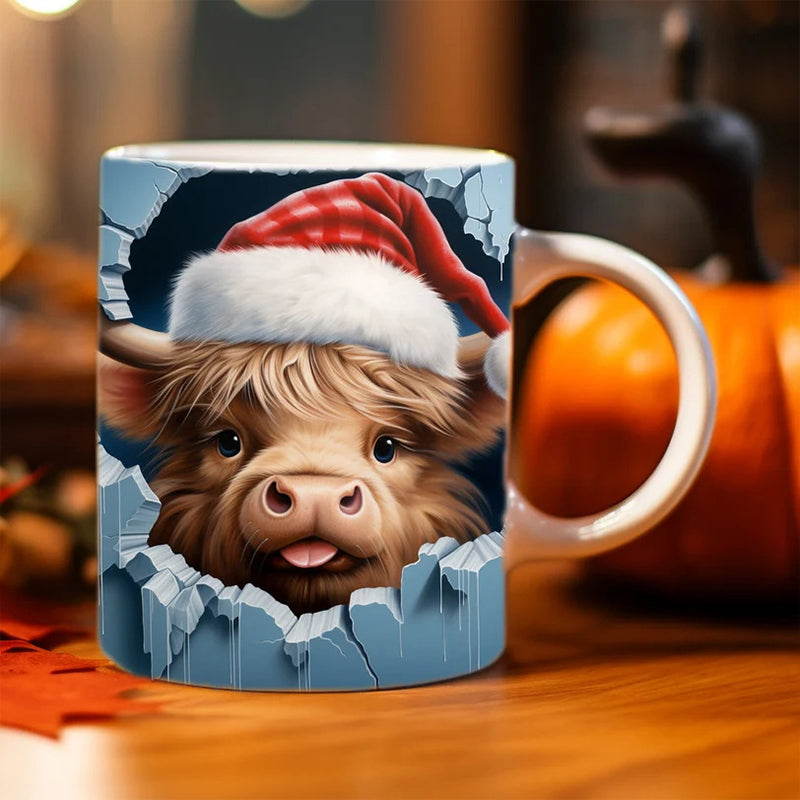 Rynx | Highland Cow Ceramic Mug