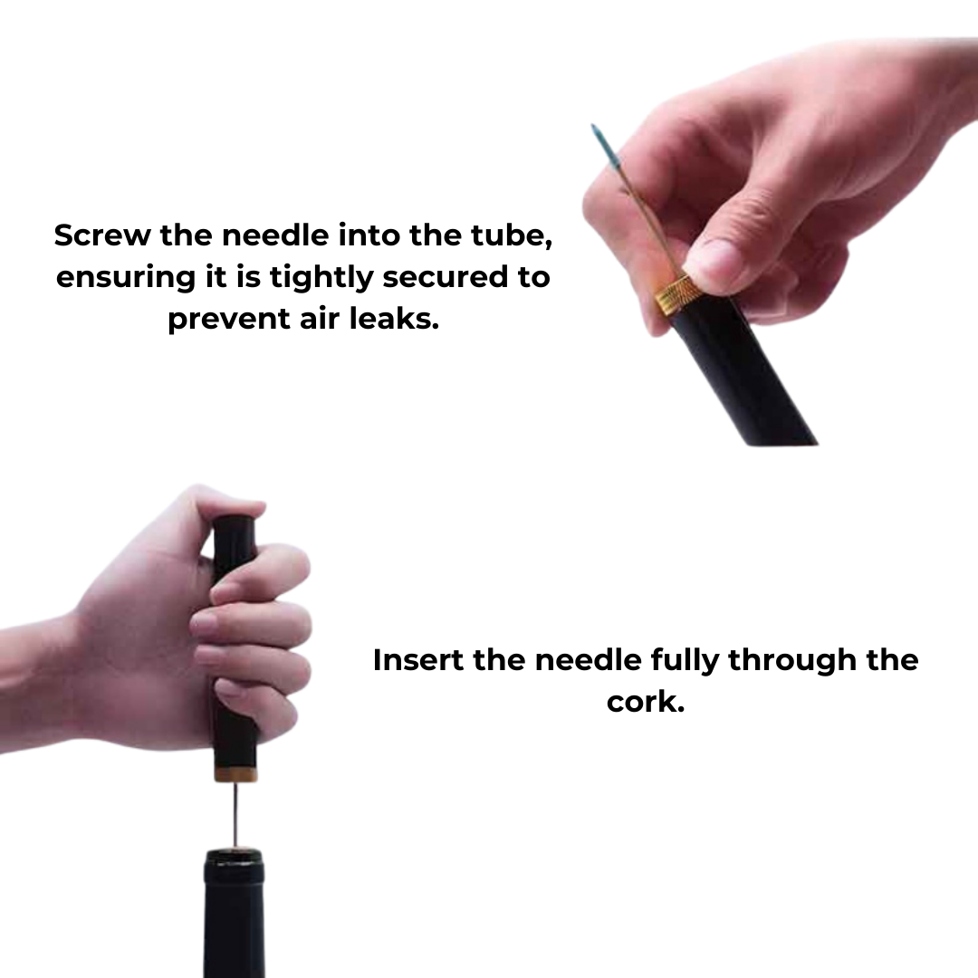 RYNX | Luxury Air Pressure Wine Opener for Easy Use