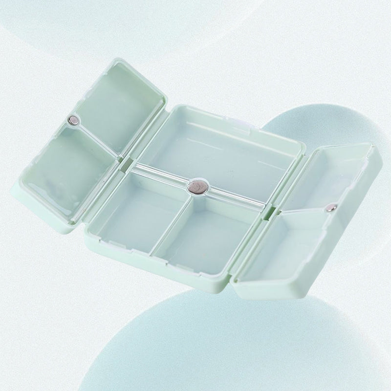 Rynx | 7 Compartments Portable Pill Case