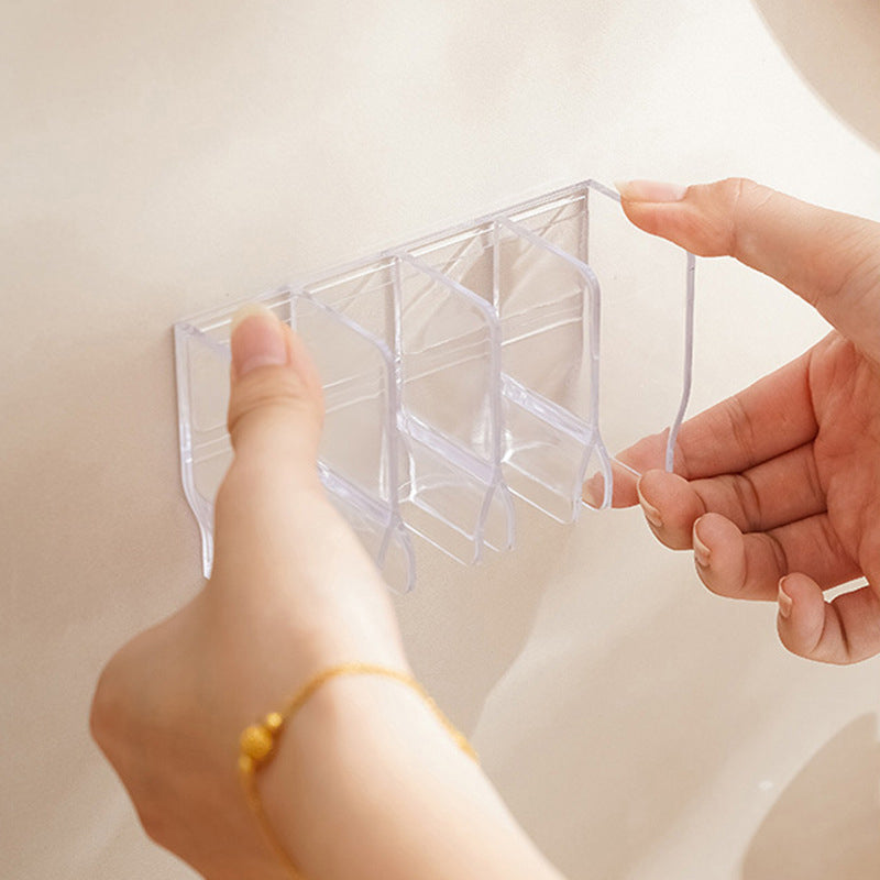Rynx | Wall-mounted skincare organizer shelf for cleaning products