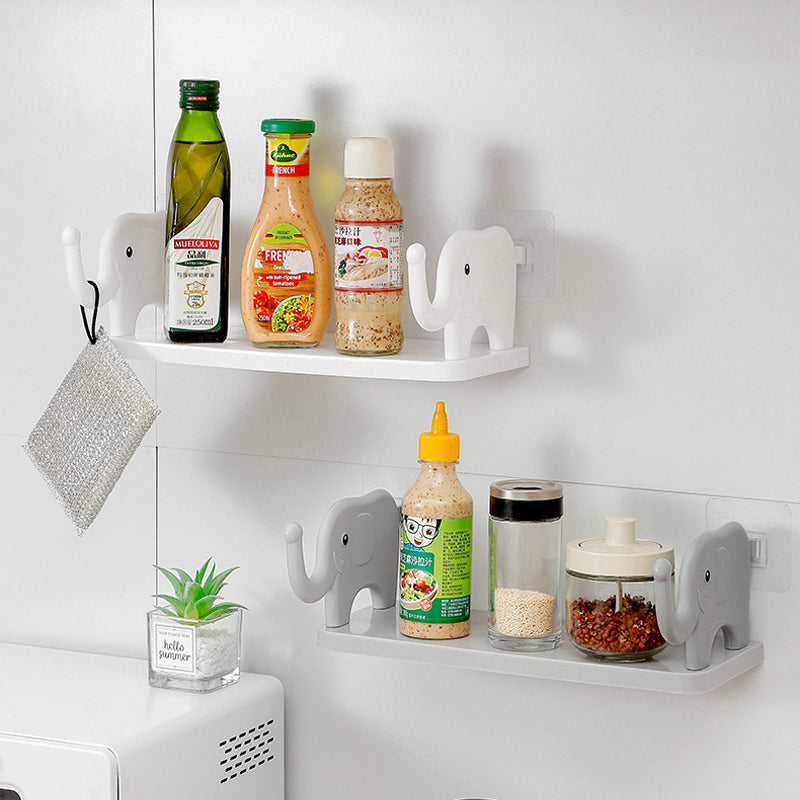 Rynx | Multifunctional, Elephant-shaped, Floating Shelf for Storage