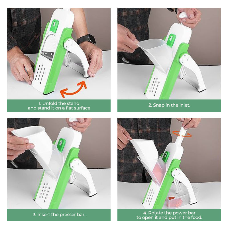 Rynx | Adjustable Safe Vegetable Cutter
