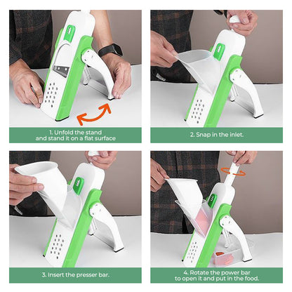 Rynx | Adjustable Safe Vegetable Cutter