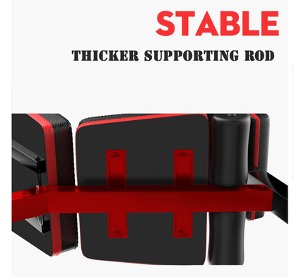 RYNX | Master Adjustable Weight Abdominal Bench Sit-Up Back Support RYNX | Flat Gym Exercise Wws