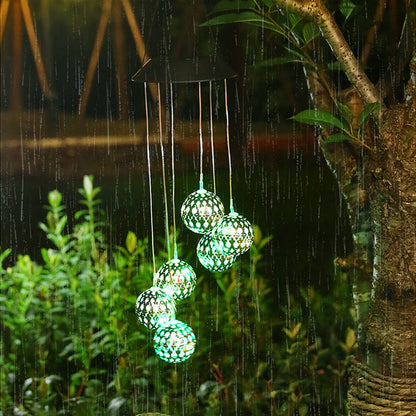 Rynx | Solar Wind Chime Outdoor Light