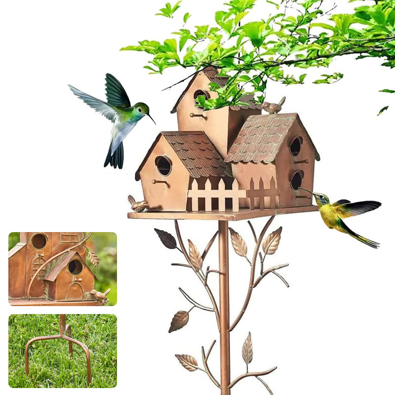 Rynx | Birdhouse Garden Stake