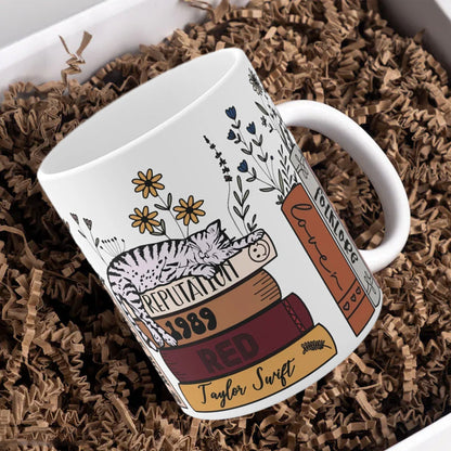 Rynx | Floral Music Album Swiftea Mug