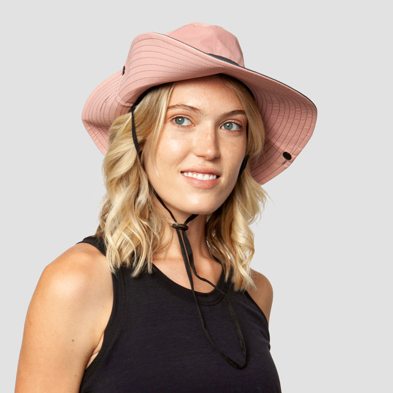 RYNX | SunWise UV Protection Foldable Sun Hat Pink