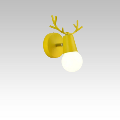 Rynx | AntlerGlow - Modern Adjustable Children's Room Wall Lamp
