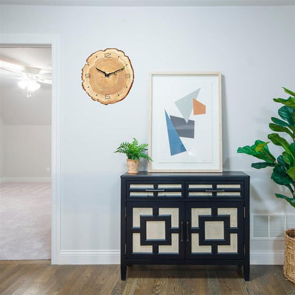Rynx | Wood Annual Rings Wall Clock