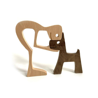 Rynx | Animal Lover Wooden Sculpture Table Decoration