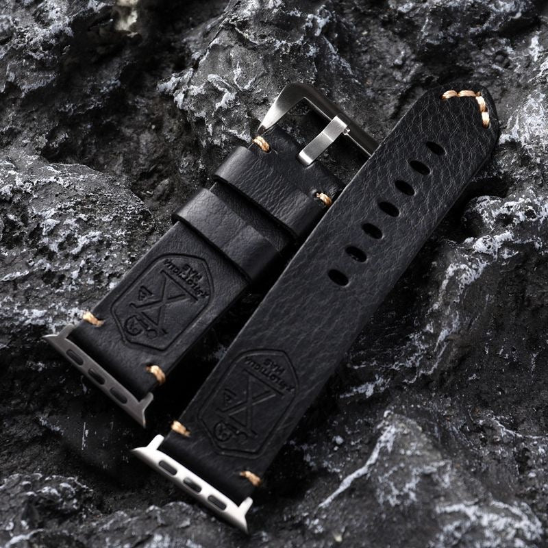 RYNX | Handmade Vintage Leather Apple Watch Band