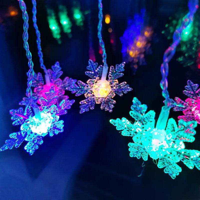 Rynx | Curtain Snowflake Led String Lights