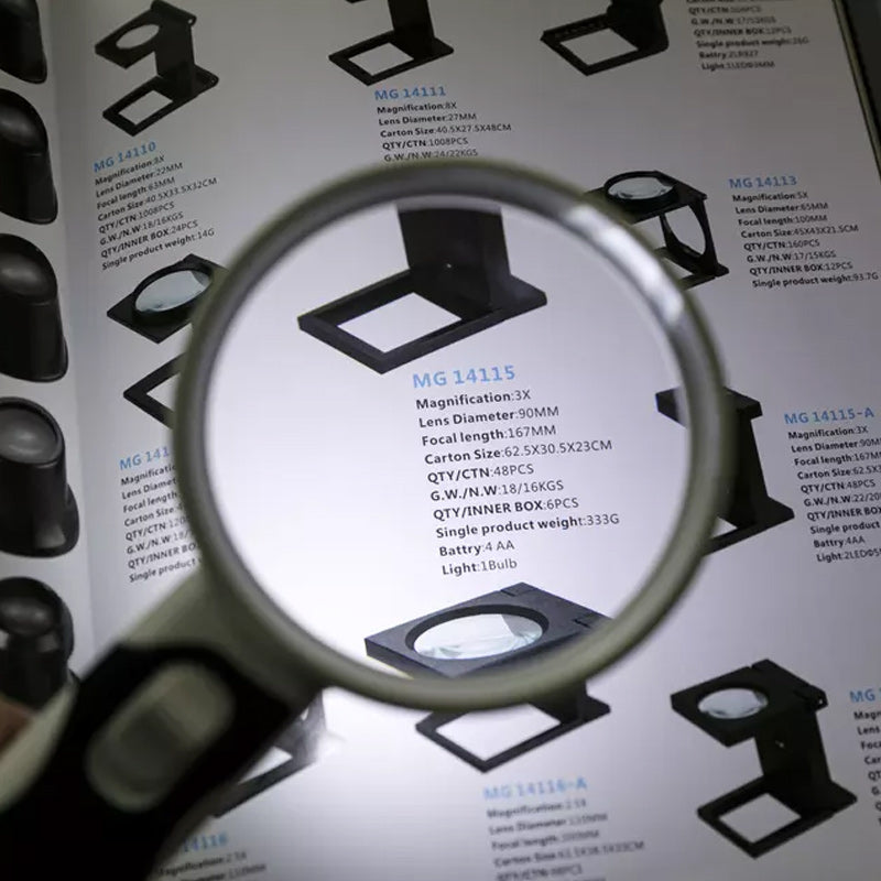 RYNX | 20X Optical Magnifying Glass With Led Light