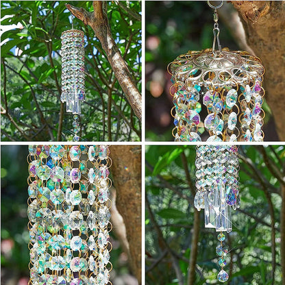 Rynx | Aurora Crystal Glass Wind Chime